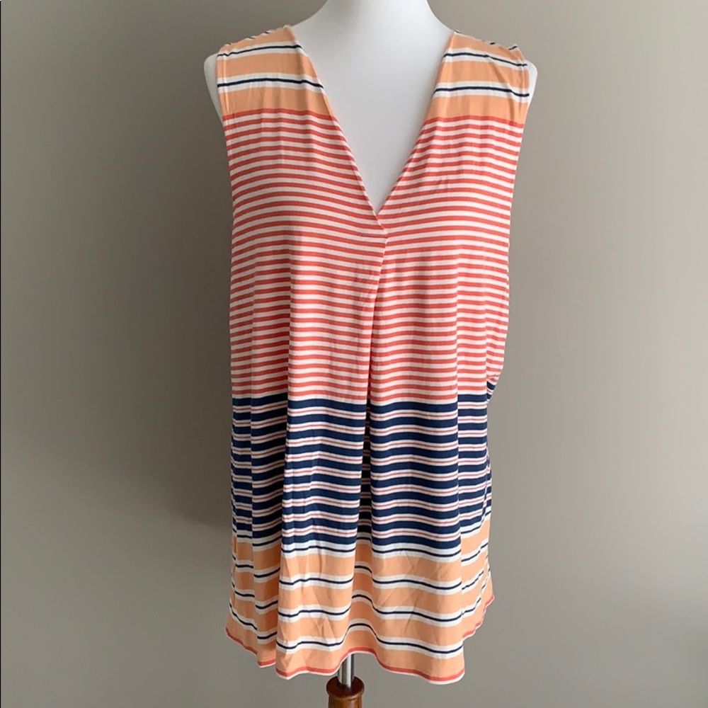 Anthropologie striped tunic | Large